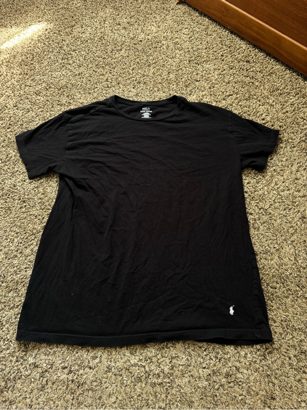 Polo by Ralph Lauren Black Short Sleeve Crew Tee